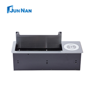 Prise de courant multimédia escamotable intégrée pour table, connexion de données, prise de courant de bureau, boîte de prise de courant cachée pour table, prise de courant de conférence