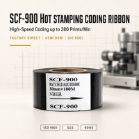 Nouveau ruban de marquage à chaud compatible Bell, couleur noire, 35 mm, 100 m