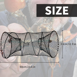 Pe Hai lỗ kính thiên văn Lưới Đánh Cá bẫy cua crafish crafish lưới bẫy cá - Product Image 5