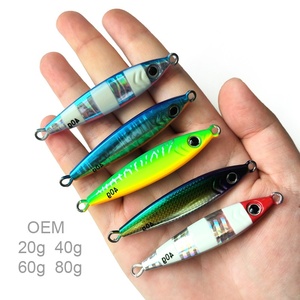 Señuelo de Pesca Nanyou 2024 de Alta Calidad, 40g, Placa de Hierro Luminosa, Plomo para Pesca en el Mar, Hundimiento Rápido, Pesca en Aguas Profundas, Agua Salada - Product Image 2