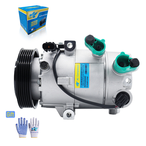 97701-A5800  97701A5800   97701-4M100  Compresseur de climatisation de voiture 12V  Compresseur de climatisation  pour Hyundai Elantra <span class=keywords><strong>Kia</strong></span> Forte <span class=keywords><strong>Soul</strong></span>  2014-2019 - Product Image 1