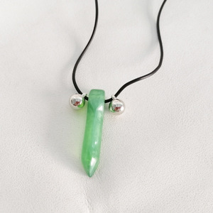Figurines d'anime, collier de cosplay, pendentif en cristal <span class=keywords><strong>Kurama</strong></span>, bijoux en onyx, accessoires, cadeaux pour les fans - Product Image 5