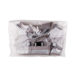 Tali dan kekang hewan peliharaan lembut, Set tali untuk kucing anjing jaring lembut kucing anjing rompi nyaman keluar tahan air <span class=keywords><strong>Harness</strong></span> kucing luar ruangan - Product Image 6