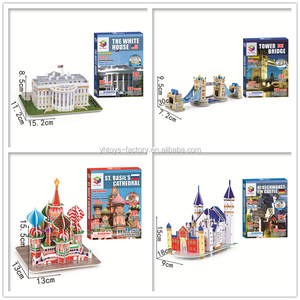 49 Estilos de Modelos de Arquitectura Mundialmente Famosa, Rompecabezas 3D, Juguetes de Construcción para Niños, Regalo - Product Image 6