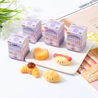 Lot de 16 boîtes de balles moelleuses en plastique, modèle Zhejiang, boîte mystère, jouet à pincer et à presser, anti-stress créatif