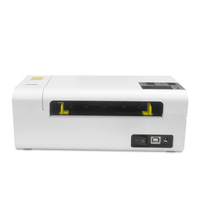 Imprimante thermique d'étiquettes d'expédition de reçus de bureau sans fil 110 mm Bluetooth 110 mm 4x6 pouces Imprimante d'étiquettes de codes-barres thermiques