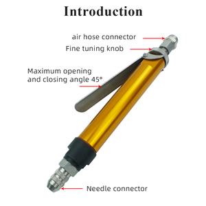 Valvola Manuale per Erogazione Colla ad Alto Flusso DJF-47, Applicatore Adesivo Compatto Portatile per Erogazioni di Grande Volume - Product Image 2