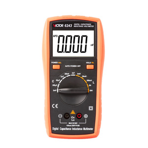 Multimètre numérique de capacité et d'inductance Victor 6243 avec fonction d'arrêt automatique - Product Image 1