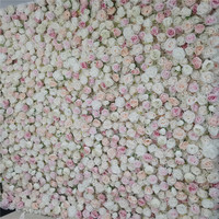 SPR Vente en gros Rouleau de décoration de mariage Toile de fond Fleurs artificielles Tissu Bouquet de roses Plafond verdoyant Fête des pères Halloween