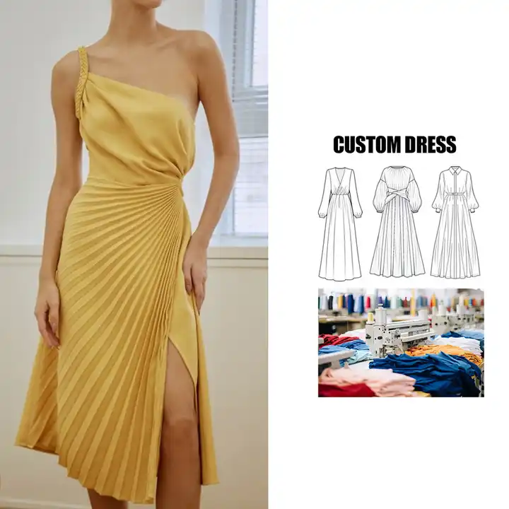 Custom Wholesale Summer Ladies Elegant Fashion Sleeveless Asymmetric ...