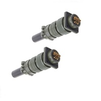 Connecteur circulaire MS3108 conforme aux spécifications MIL, circulaire 8P 14S, prise à 90 degrés, MS5015 MS3108A 20-7S