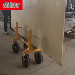 Camión de transporte móvil para transporte de vidrio, plataforma rodante e instalación de granito - Product Image 5