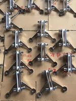 Connecteur de montage en acier inoxydable pour aileron de verre sur mesure