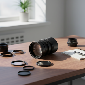 신제품 12MP 2/3인치 산업용 볼록 렌즈 저왜곡 8 12 16 25 35 50mm 초점 거리 선택 가능 머신 비전 검사용 - Product Image 1