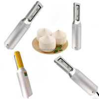 Éplucheur électrique commercial pour fruits et légumes, machine à éplucher la peau, machine à éplucher la noix de coco