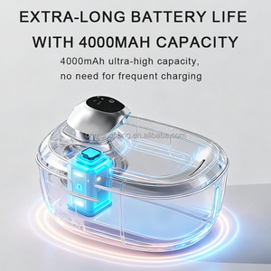 Automatische katten drinkfontein draadloos met UV, 5,5L groot LCD-scherm, roestvrij staal - Product Image 2