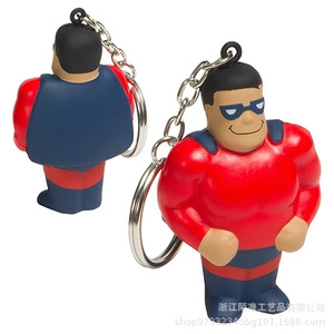 Jouet anti-stress en mousse PU Superman pour enfants de 5 à 7 ans, jouet unisexe, cadeau - Product Image 2