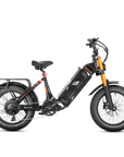 Bicicleta eléctrica eAhora Juliet Pro con cuadro de acero de alto contenido en carbono de 20" x 15", batería de litio de 60V 70Ah para adultos - Product Image 5