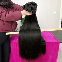Extensions de Cheveux Humains Vierges Vietnamiens Super Double Drawn, Tissage Double à la Machine, Cuticules Alignées, 100% Cheveux Humains – Vente Chaude