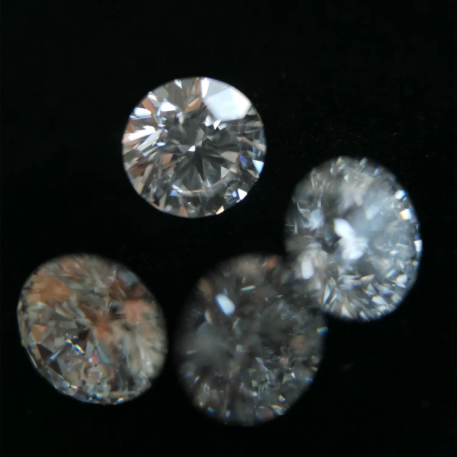 Diamante da laboratorio certificato IGI GIA diamante da laboratorio D E colore 1ct diamante sfuso all'ingrosso taglio rotondo CVD da laboratorio