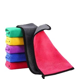 Paño de limpieza de cocina absorbente y grueso de doble cara, 30x30 cm, para ollas y sartenes, uso diario, color sólido, rectangular - Product Image 2