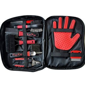 Portable <b>Pet</b> Grooming Kit: Travel-Friendly Dog Cat Cleaning Set for Fur Removal & Care - Product Image 1