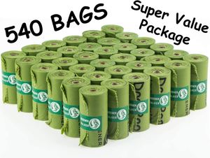 Bolsas para excremento de perro ecológicas 100% biodegradables, impresas a medida, venta al por mayor de fábrica - Product Image 2