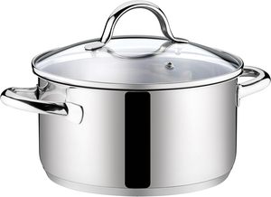 ty-Kitchenware Multifunctional <b>Kitchen</b> Cookware Stainless Steel Set Panna Saucepan Cooking Shallow Pot Stainless Steel Set - Product Image 4
