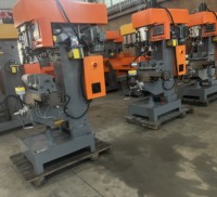 Mesin Pembuat Keran Otomatis Dua Spindle untuk Pengeboran dan Pembuatan Ulir / Mesin Pembuat Ulir Efisiensi Tinggi Mesin Bor Listrik