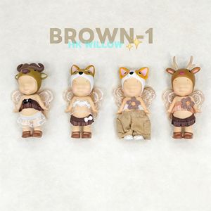 4 Conjuntos de Ropa para Muñecas Sonny Angel de 3 Pulgadas, Accesorios de Disfraces Y2K, Tops y Faldas para Exhibición y Decoración - Product Image 1