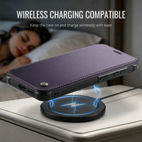 Étui à rabat anti-RFID CaseMe pour Samsung Galaxy S26 avec étui portefeuille fin