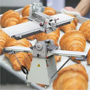 Maquina Para Laminadores De Masa Pasta Pan De Industrial Hacer Ojaldre China-Dough-Sheeter Laminador Hojaldre Machine