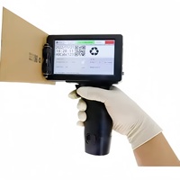 Nouvelle imprimante d'étiquettes TIJ portable semi-automatique G300E 25,4 mm à jet d'encre, alimentée par batterie, séchage rapide, pour date et code-barres
