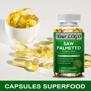 120 Pièces Saw Palmetto Capsules Softgel Cheveux Peau Ongles Soins Sains Suppléments À Base De Plantes - Product Image 2