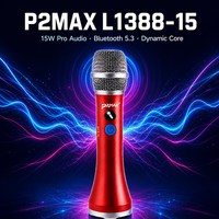 Microphone USB sans fil portable, micro de conférence, microfono inalambrico profesional, système de karaoké pour l'église