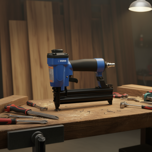 Cloueuse pneumatique Fervi, calibre 18, corps métallique, qualité professionnelle - Product Image 3