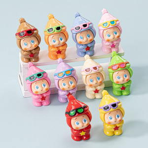 Gafas de Sol de Resina para Niños, Adornos Pequeños para Coche y Escritorio, Artículos Decorativos DIY para Pequeños, Bolsas Sorpresa - Product Image 2