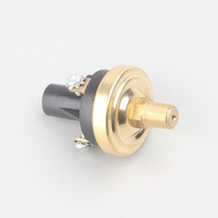 Pressostat LINO à micro-pression réglable, positif et négatif, SPST, pour compresseur d'air, indice de protection IP53, en laiton