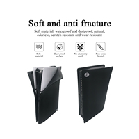 Coque en silicone pour PS5 Slim Dustproof Anti-Scratch Anti-Fall Protector Case pour Sony PS5 Slim Digital Edition Console