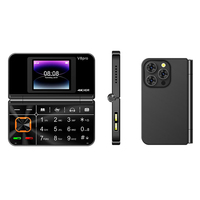 Teléfono Móvil V8 Pro en Oferta, Doble SIM, Pantalla LCD de 1.77 Pulgadas, Diseño de Botones, Funciones para Juegos