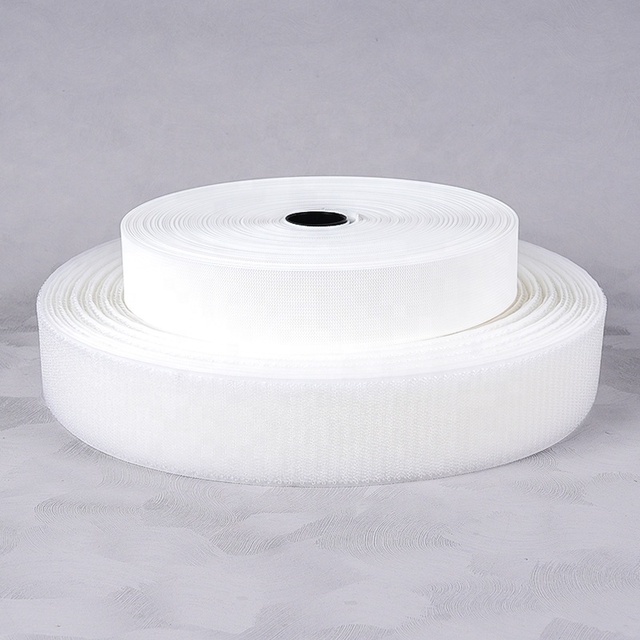 Factory Wholesale Waterproof Eco-Friendly 100% Nylon Hook Loop Tape Injection Hook Sewing Accessories for Clothing Fashion