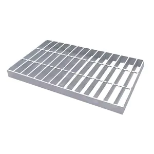 Customize Steel Driveway 40mm Steel Open Grid Flooring Galvanized Steel Grating Hot-dip Material anti Slip Grates
