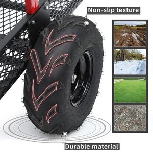 <span class=keywords><strong>Remorque</strong></span> à benne basculante en maille <span class=keywords><strong>pour</strong></span> <span class=keywords><strong>quad</strong></span> ATV par Rock Machinery - Product Image 3