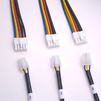 Harnais de câblage électrique automobile sur mesure, assemblage de câbles plats avec isolation en PTFE pour moteur automobile
