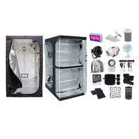 TAK Kit de Growbox de culture pour serre 400x400x200cm Tente de culture hydroponique Tente de culture Kit complet
