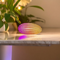 Décoration en forme de maïs en cristal émaillé Zibo K9, porte-bonheur pour la prospérité, idéale pour les fêtes de déménagement, de remise de diplôme et de grand ouverture