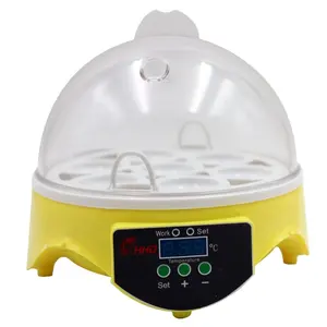 Intelligent Temperature Chicken Quail Reptile Mini Poultry Incubator 7 Egg Incubator