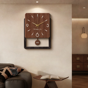 Orologio <span class=keywords><strong>da</strong></span> <span class=keywords><strong>Parete</strong></span> in Stile Vintage, Decorazione per Soggiorno, Orologio Artistico Elegante per Sfondo TV Retrò - Product Image 3