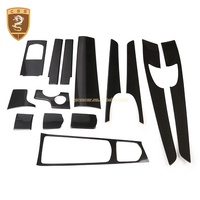 Accessoires de voiture, intérieur automobile pour Porsche Panamera 970, 14 pièces en carbone