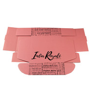 Emballage personnalisé en matériaux recyclés, boîte d'expédition en carton ondulé, boîte à chaussures en papier kraft, logo, emballage pour chaussettes et vêtements